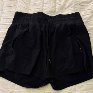 Women's Black Athletic Shorts